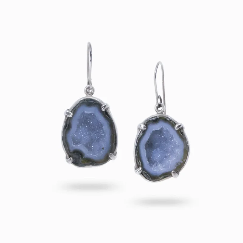 Onyx Drop Earrings for Bold-Onyx Drop Earrings for Bold-Agate Druzy Drop Earrings