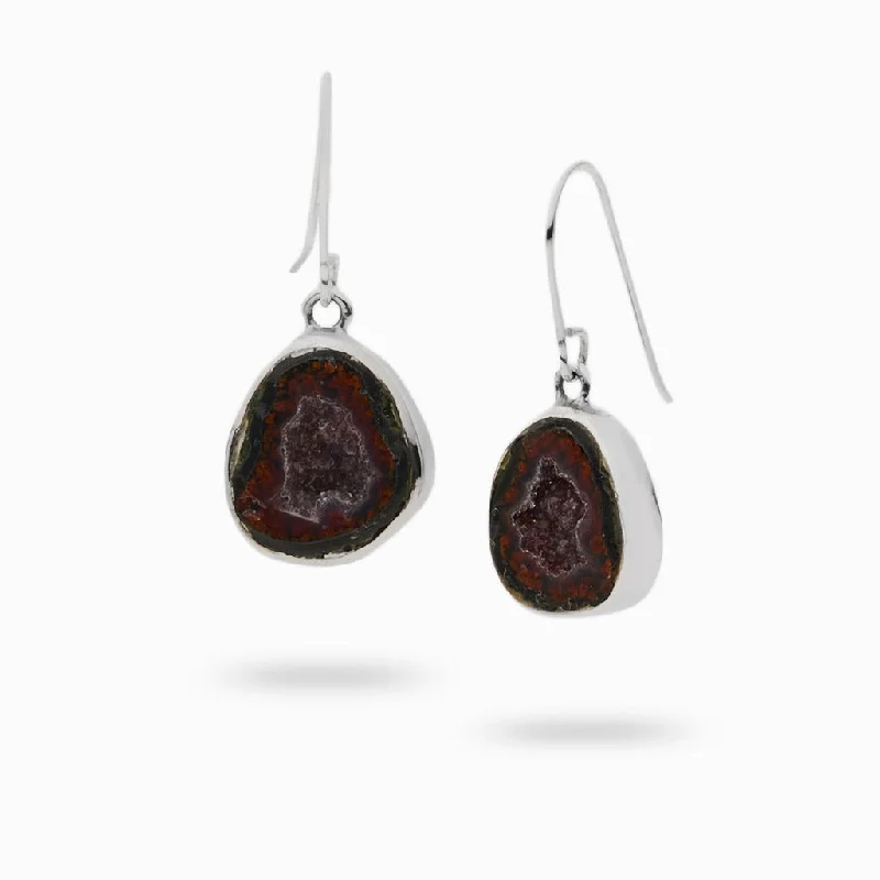 Quartz Drop Earrings for Simple-Quartz Drop Earrings for Simple-Agate Druzy Drop Earrings