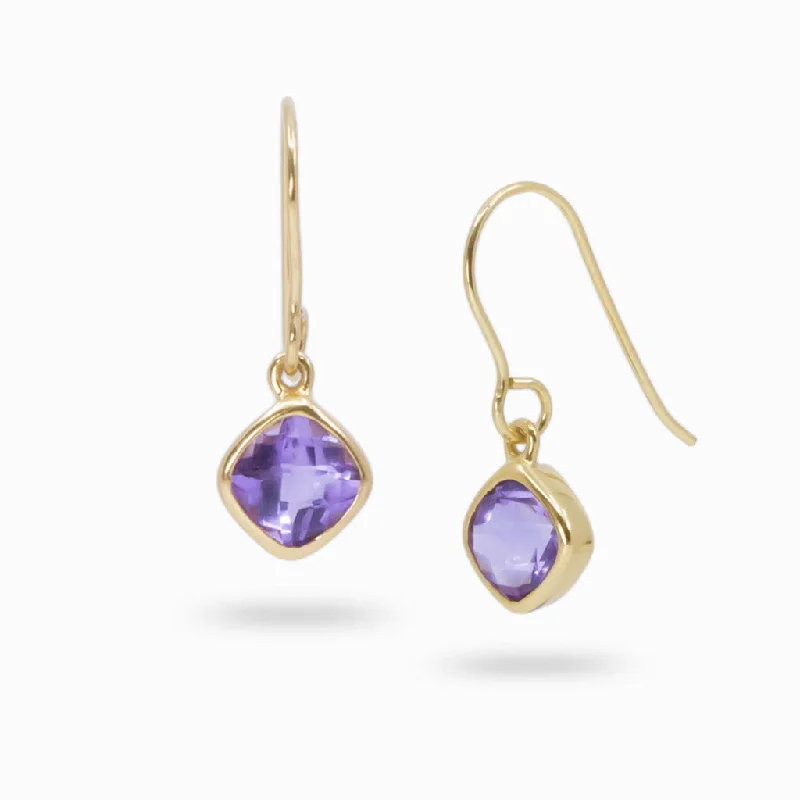 Maximalist Drop Earrings for Bold-Maximalist Drop Earrings for Bold-Amethyst Drop Earrings