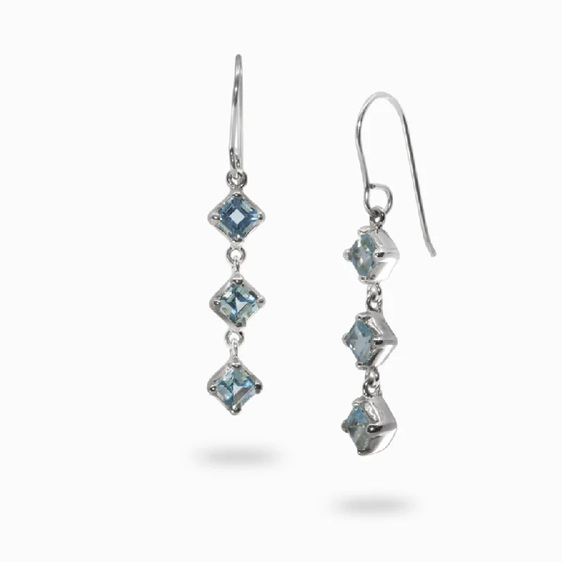 Statement Drop Earrings for Eye-Catching-Statement Drop Earrings for Eye-Catching-Aquamarine Drop Earrings