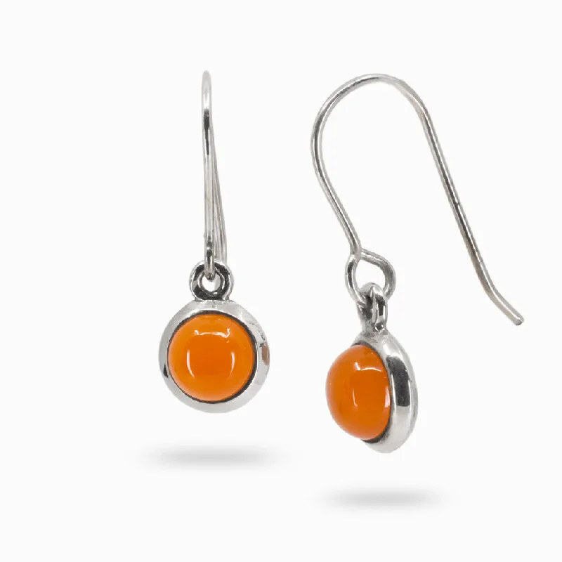 Infinity Drop Earrings for Eternal-Infinity Drop Earrings for Eternal-Carnelian Drop Earrings