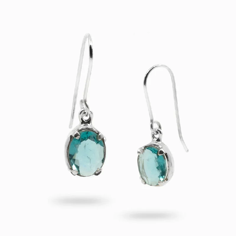 Fashion Drop Earrings for Trendy-Fashion Drop Earrings for Trendy-Fluorite Drop Earrings