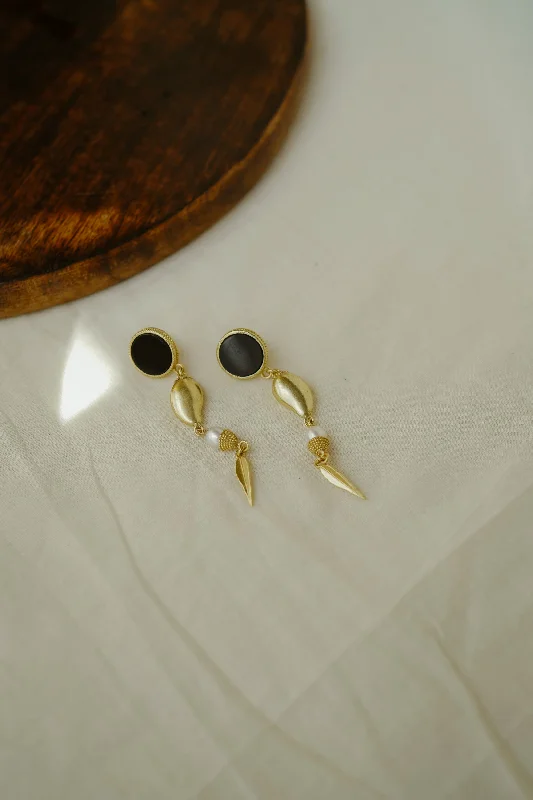 Sapphire Drop Earrings for Sophisticated-Sapphire Drop Earrings for Sophisticated-Mango Drop Earrings