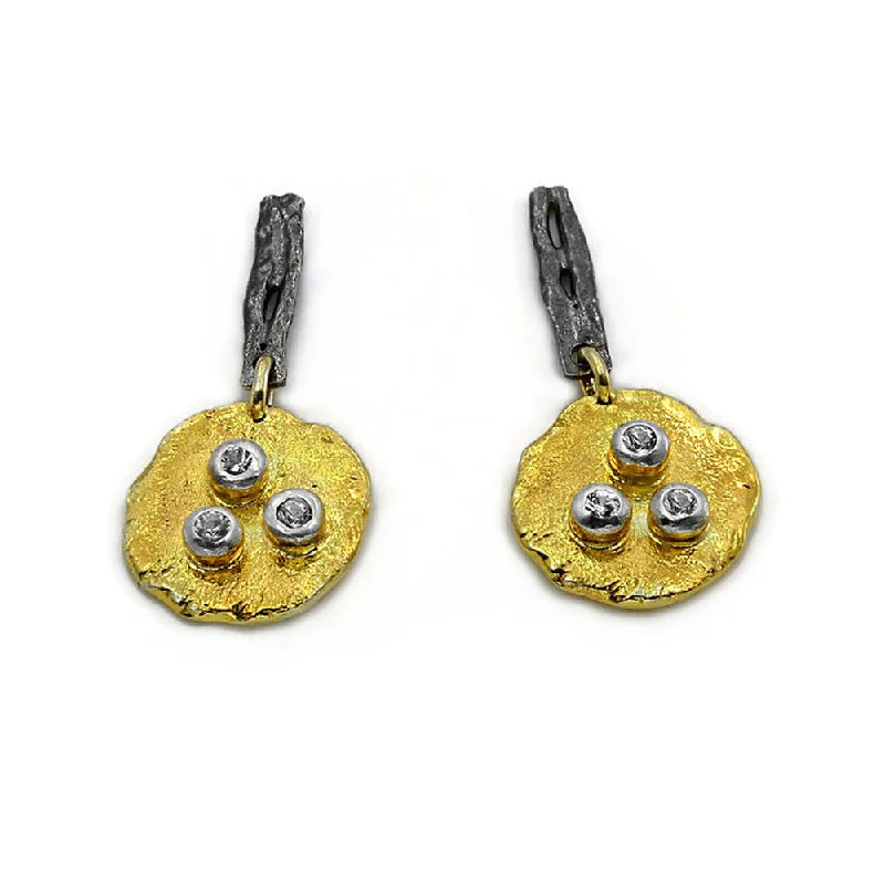 Designer Drop Earrings for High-End-Designer Drop Earrings for High-End-Textured Drop Earrings