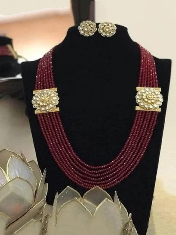 Long drop necklaces and pendants with elegant chains for sophisticated style -Side Patch Necklace