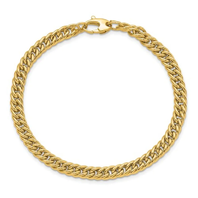 Lightweight Bracelets for Comfortable Wear-14k Gold Curb Link Bracelet