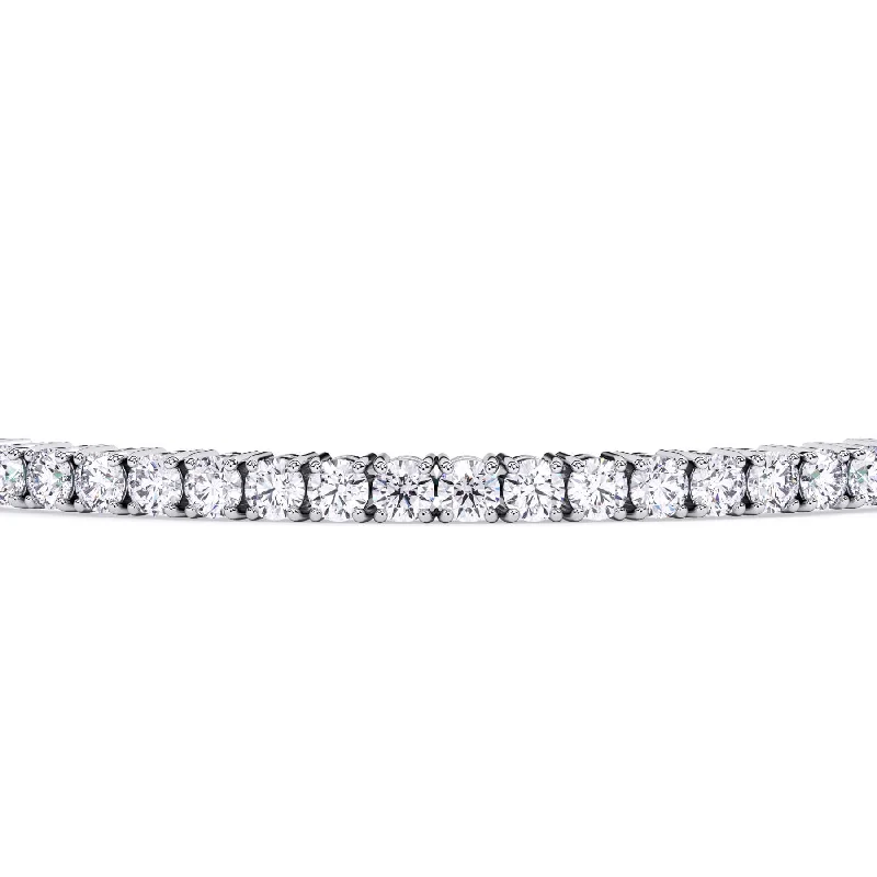 Gym Bangles for Active Wear-5 Carat Diamond Tennis Bracelet