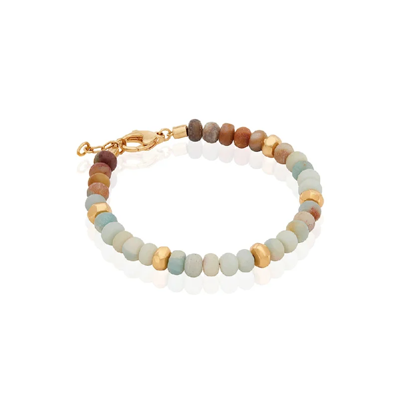 Travel Bracelets for On-The-Go Wear-Anna Beck Amazonite Beaded Bracelet