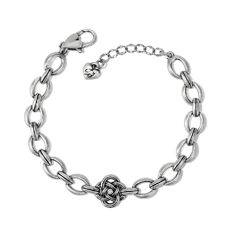 Heavy-Duty Bangles for Durable Use-Brighton Interlok Knot Link Bracelet