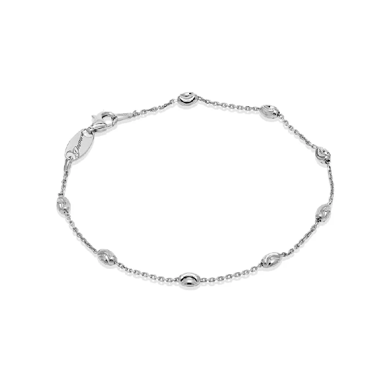 Chain Bracelets for Glamorous Look-Desmos "Station Moon" Diamond-Cut Bracelet