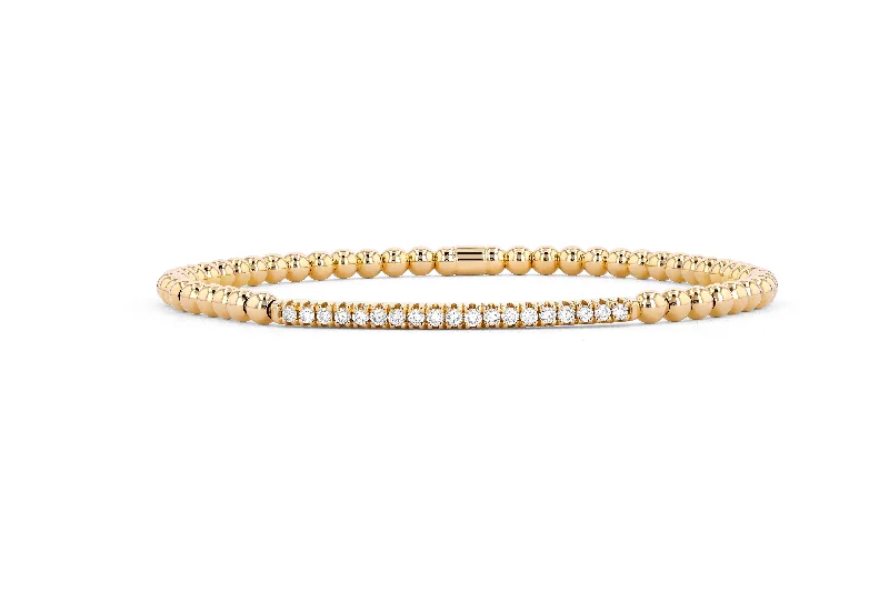 Embellished Bracelets for Fancy Appeal-Duchess Stretch Bar Bracelet