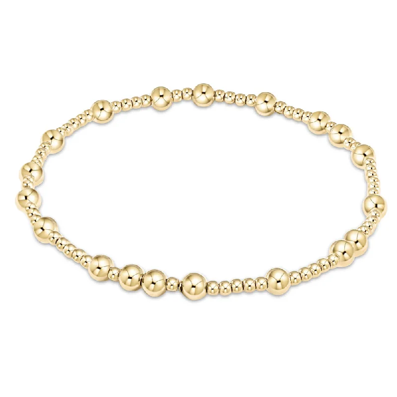 Lightweight Bracelets for Comfortable Wear-enewton 7.25" extends Hope Unwritten Bracelet   - Gold