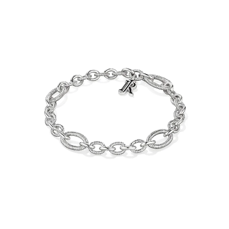 Detachable Bangles for Versatile Wear-Eternity Signature Link Bracelet