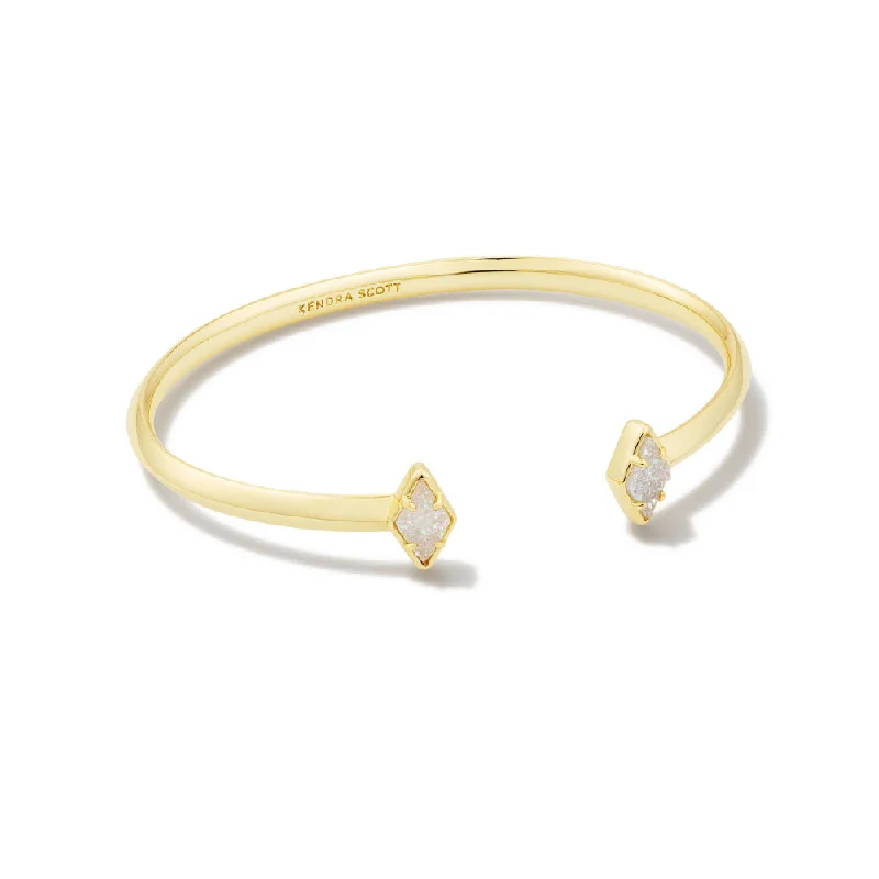 Stackable Bracelets for Trendy Look-Kendra Scott Kinsley Cuff Bracelet