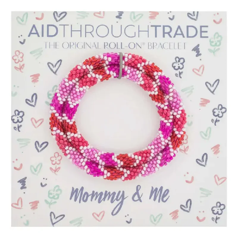 Prom Bracelets for Stylish Look-Mommy & Me Roll-On® Bracelets - Cupid