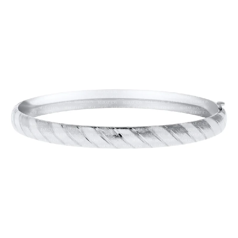 Stretch Bracelets for Easy On-Off-Sterling Silver Child's Bangle Bracelet